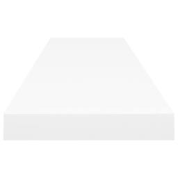 Berkfield Home Floating Wall Shelves 2 pcs White 120x23.5x3.8 cm MDF - thumbnail 5