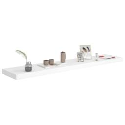 Berkfield Home Floating Wall Shelves 2 pcs White 120x23.5x3.8 cm MDF - thumbnail 7