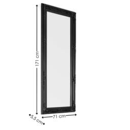 Cheshire Lumière Black Lean-To Dress Mirror - thumbnail 6