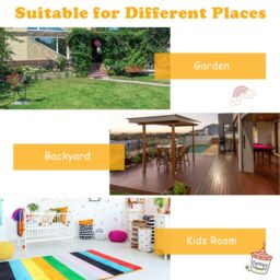 Costway Kids Picnic Table Set Indoor & Outdoor Picnic Table & Benches - thumbnail 6