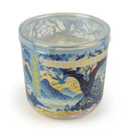Candlelight The Silk Road Collection Tianshui Light Up Glitter Candle in Blue - thumbnail 2