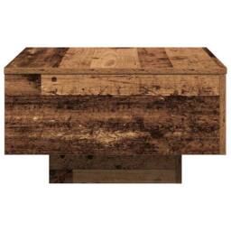 Berkfield Home Decorative Coffee Table, Old Wood, 55x55x31 cm, Engineered Wood in Brown - Size: 55 x 55 x 31 cm - thumbnail 8