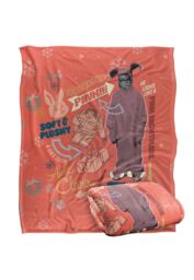 Warner Brothers A Christmas Story Silky Touch Super Soft Throw Blanket 152x127cm in White - Size: 152x127 cm - thumbnail 2