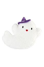 Catherine Lansfield Halloween Ghosts 3D Shaped Cushion in White - thumbnail 3