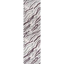 THE RUGS Moodi Abstract Design Shaggy Soft High Pile Living Room Rug & Runner in Purple - Size: 160 cm x 230 cm - thumbnail 9