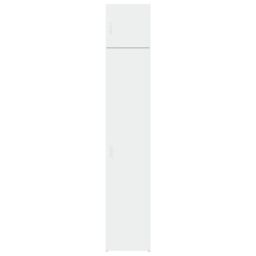 Berkfield Home Slim Storage Cabinet White 40x42.5x225 cm Engineered Wood - thumbnail 4