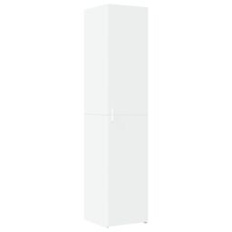 Berkfield Home Slim Storage Cabinet White 40x42.5x225 cm Engineered Wood - thumbnail 6