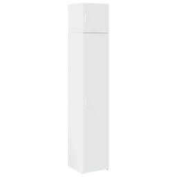 Berkfield Home Slim Storage Cabinet White 40x42.5x225 cm Engineered Wood - thumbnail 2