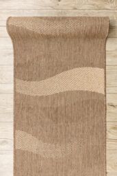 RugsX Sizal Floorlux Runner in Brown - Size: 80 cm x 120 cm - thumbnail 4