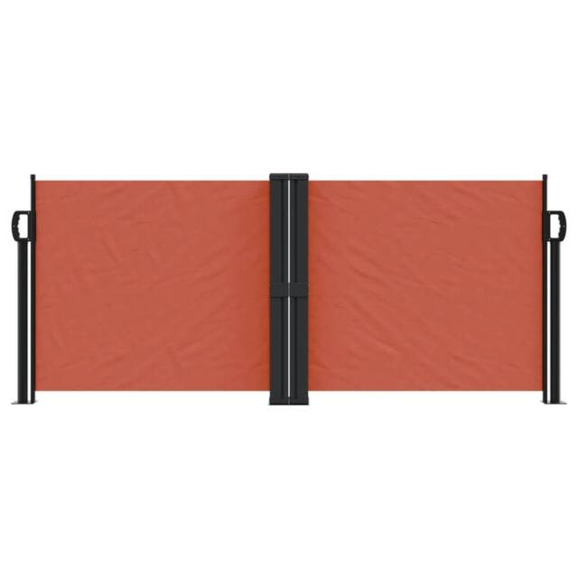 Berkfield Home Retractable Side Awning Terracotta 100x600 cm in Burnt Orange - image 1