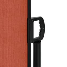 Berkfield Home Retractable Side Awning Terracotta 100x600 cm in Burnt Orange - thumbnail 8