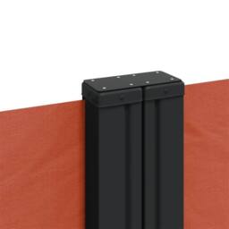 Berkfield Home Retractable Side Awning Terracotta 100x600 cm in Burnt Orange - thumbnail 7