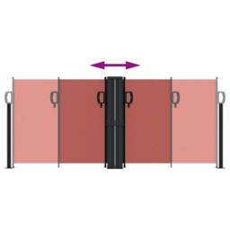 Berkfield Home Retractable Side Awning Terracotta 100x600 cm in Burnt Orange - thumbnail 5