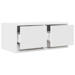 Berkfield Home TV Cabinet White 60x31x25.5 cm Engineered Wood - thumbnail 5