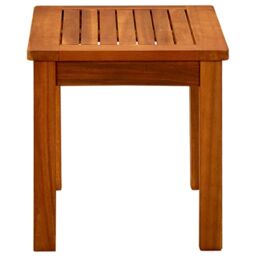 Berkfield Home Garden Coffee Table 50x35x36 cm Solid Acacia Wood in Brown - Size: 50 x 35 x 36 cm - thumbnail 3