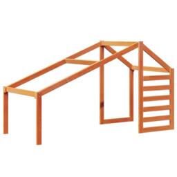 Berkfield Home Beautiful Bunk Bed without Mattress Wax Brown 80x200 cm Solid Woo - thumbnail 8