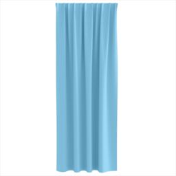 Berkfield Home Curtains with Curtains 2 pcs Light blue 225 x 140 cm Polyester - thumbnail 3