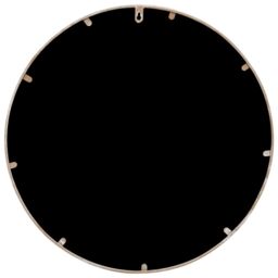 Berkfield Home Garden Mirror Sand 40x3 cm Iron Round for Outdoor Use in Beige - thumbnail 4