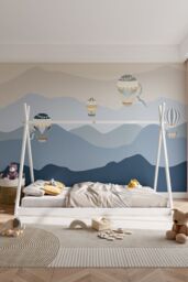 Living and Home Montessori Children's Floor Bed in White
