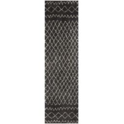 THE RUGS Soft Tangier Shaggy Rugs & Runners Dark Grey Living Room - Size: 120 cm diameter - thumbnail 8
