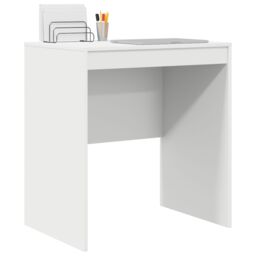 Berkfield Home Writing Desk White Engineered Wood 70 x 50 x 76 cm Writing Desk - thumbnail 3