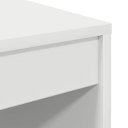 Berkfield Home Writing Desk White Engineered Wood 70 x 50 x 76 cm Writing Desk - thumbnail 7