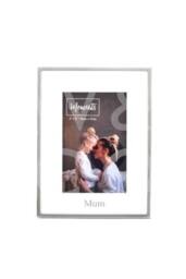 KDMD Moments Silver with Mount Photo Frame - Mum 4 x 6