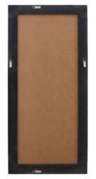 Orsina Champagne Large Rectangle Wall Mirror, Wardrobe Wall Mirror, Decorative Room Mirror, Wall Mounted Mirror in Silver - thumbnail 3