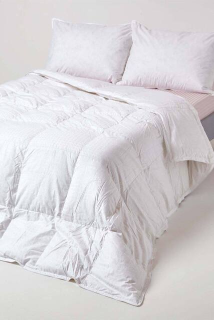 Homescapes Premium White Goose Down 4.5 Tog Summer Duvet - Size: King - image 1