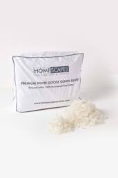 Homescapes Premium White Goose Down 4.5 Tog Summer Duvet - Size: King - thumbnail 4