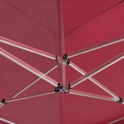 Berkfield Home Professional Folding Party Tent Aluminium 6x3 m Wine Red - thumbnail 5