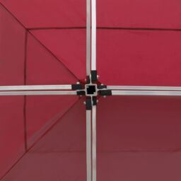 Berkfield Home Professional Folding Party Tent Aluminium 6x3 m Wine Red - thumbnail 6
