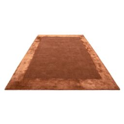The Rug Shop UK Brown Handmade Luxurious Easy to clean Plain Border Area Rug - Size: 160 cm x 230 cm - thumbnail 5