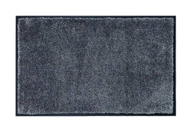 The Rug Shop UK Grey Silver Modern WashaMat - Size: 80 cm x 50 cm - image 1