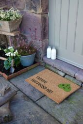 Artsy Mats YAHAHA Doormat (60 x 40cm) in Brown - Size: 40 cm x 60 cm - thumbnail 6