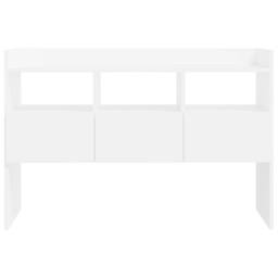 Berkfield Home Sideboard White 105x30x70 cm Engineered Wood - Size: 105 x 30 x 70 cm - thumbnail 6