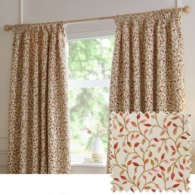 Voyage Maison Cervino Jacquard Pencil Pleat Curtain Pair in Beige - Size: 229 cm width x 229 cm drop - image 1