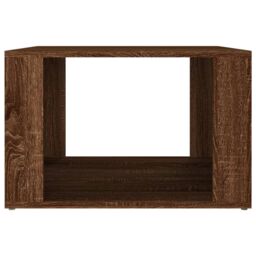 Berkfield Home Bedside Table Brown Oak 57x55x36 cm Engineered Wood - Size: 57 x 55 x 36 cm - thumbnail 5