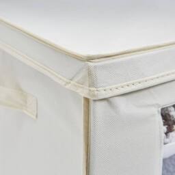 KORVIXA Cream 66L Large Collapsible Storage Box - thumbnail 5
