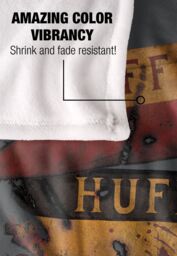Harry Potter Burnt Banners Silky Touch Super Soft Throw Blanket 152 X 127 cm in White - thumbnail 4