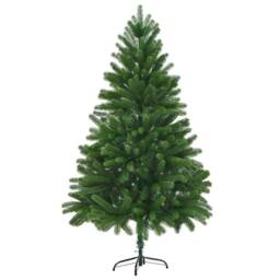 Berkfield Home Christmas Tree with 300 LEDs with Stand Green 180 cm PE - thumbnail 5