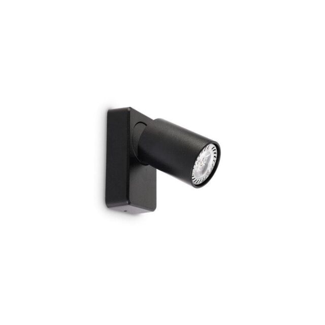 Netlighting Rudy Indoor Spotlight Wall Lamp 1 Light Black GU10 - image 1