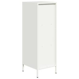 Berkfield Home Highboard White 35x39x103.5 cm Steel - thumbnail 7