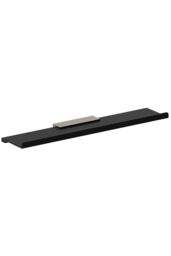 Cosmic Bathroom Shelf, Organizer, 40cm, Matt Steel, Architect S+ Collection in Black - thumbnail 2