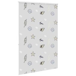 Berkfield Home Shower Roller Blind with Cassette 160x240 cm Fabric Width 156 cm in Black - thumbnail 4