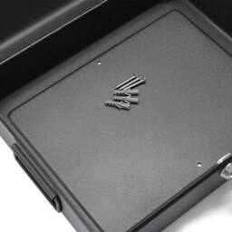SPETLEK 12 Inch Security Lock Box Fireproof Chest Cash in Black - Size: Large - thumbnail 5
