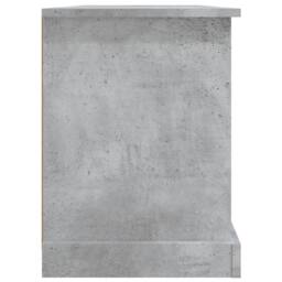 Berkfield Home TV Cabinet Concrete Grey 99.5x35.5x48 cm Engineered Wood - thumbnail 7