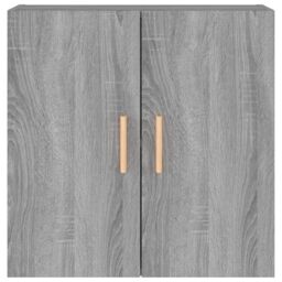 Berkfield Home Wall Cabinet Grey Sonoma 60x30x60 cm Engineered Wood - Size: 60 x 30 x 60 cm - thumbnail 5