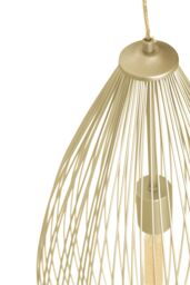 Orsina Versatile Iron Pendant Light, Effortlessly Maintained Down Light Wall, Contemporary Ceiling Light in Gold - thumbnail 3