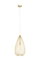 Orsina Versatile Iron Pendant Light, Effortlessly Maintained Down Light Wall, Contemporary Ceiling Light in Gold - thumbnail 2
